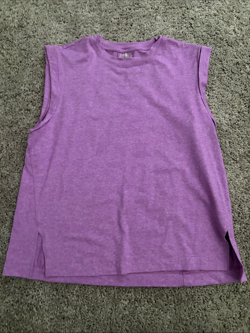 Relaxed Lavender Heather Sleeveless Tank